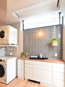 ランドリー収納の画像2